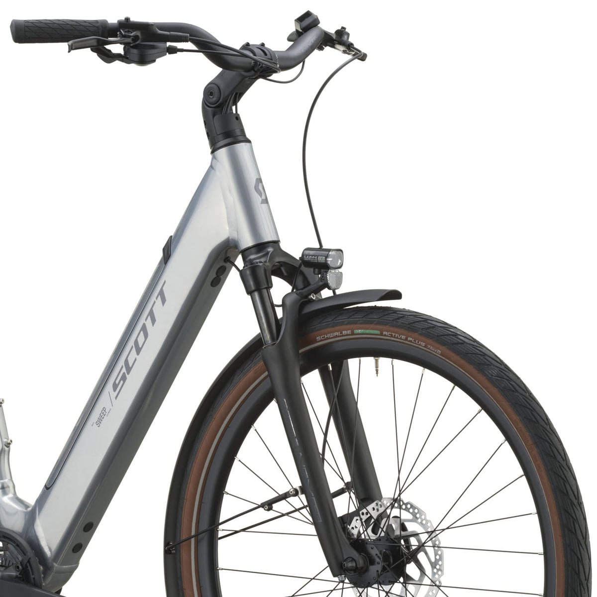 Bicicletas Eléctricas eUrbanas Scott Sweep 20 Wave 2027 Chrome Silver #5