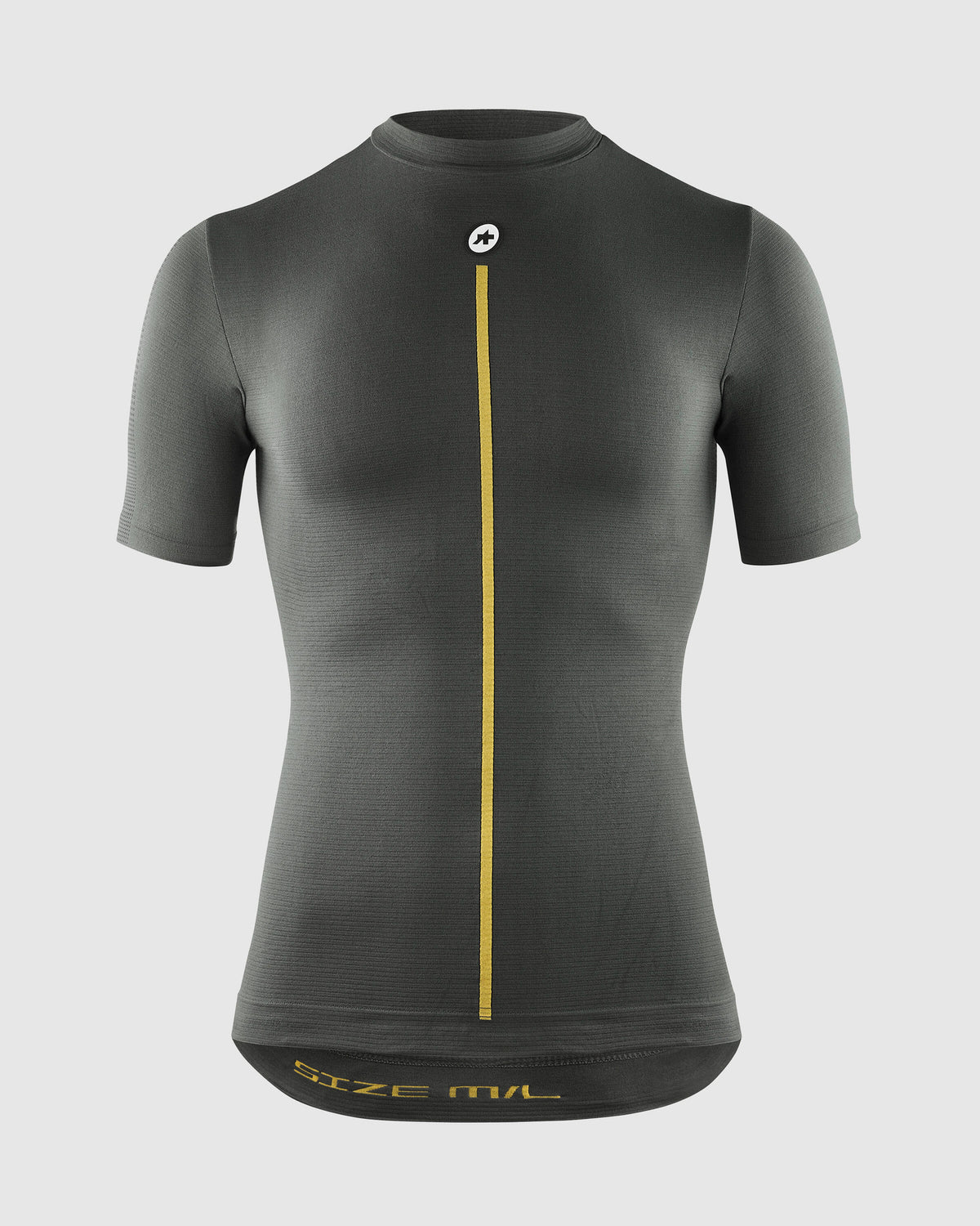 Assos SS P1 Camiseta Interior Primavera/Otoño Anthracite Grey