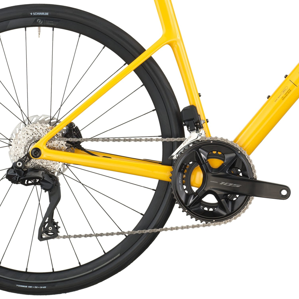 Bicicletas Carretera Scott Addict 40 2026 Vivid Yellow #4