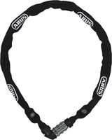 Abus 1200/110 Web Chain/Combination Lock Black