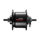Dynamo Hub Shimano DH-C3000-2N-NT 6V/2.4W Nut 100/36 Black