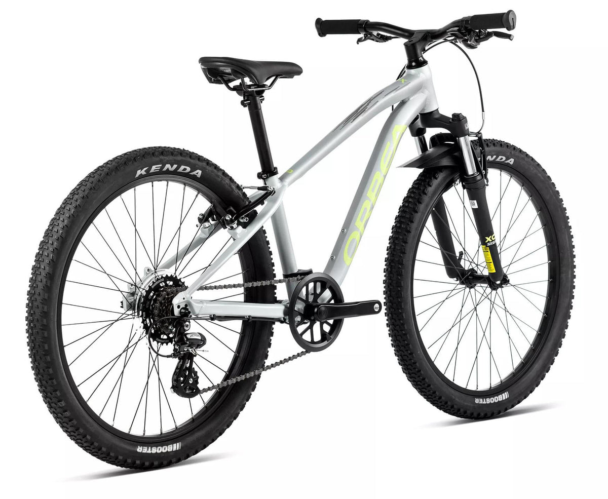 Orbea Mx 24 Xc 2024 Halo Silver/Spicy Lime Matt #3