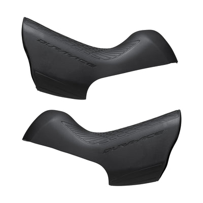 Goma Cubremanetas Shimano ST-R9100 Negro #2