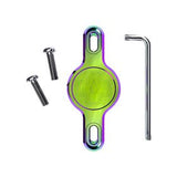 Muc-Off Secure Tag V2 Bottle Cage Mount Apple Airtag Rainbow