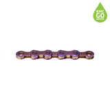 KMC TT12 Waxed Chain 126 Links 12s Neo Chrome
