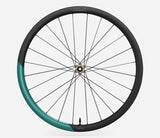 Oquo Front Wheel Gravel RP35LTD Metallic Jade
